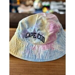 Stadium Graphics Cape Cod Tie Dye Bucket Hat Cotton Embroidered Fisherman Cap